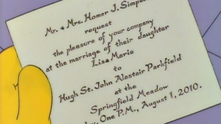 Lisa, It's Your Wedding! Happy Wedding Lisa!